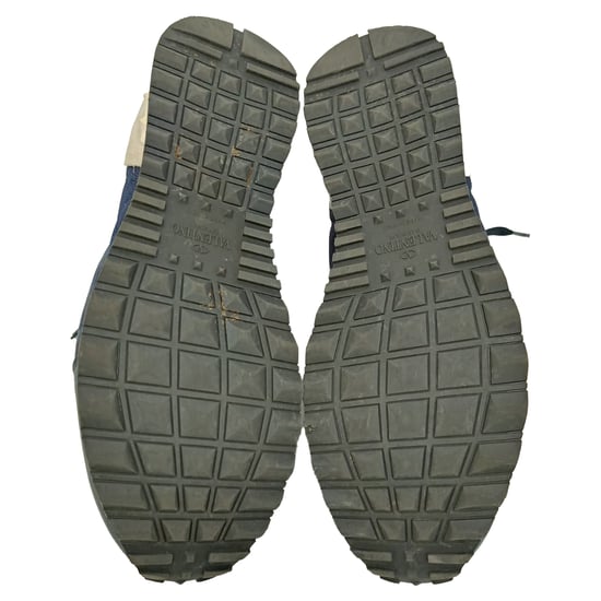 Valentino Garavani Rockrunner Sneakers in Marineblau Mixed Media - Image 6