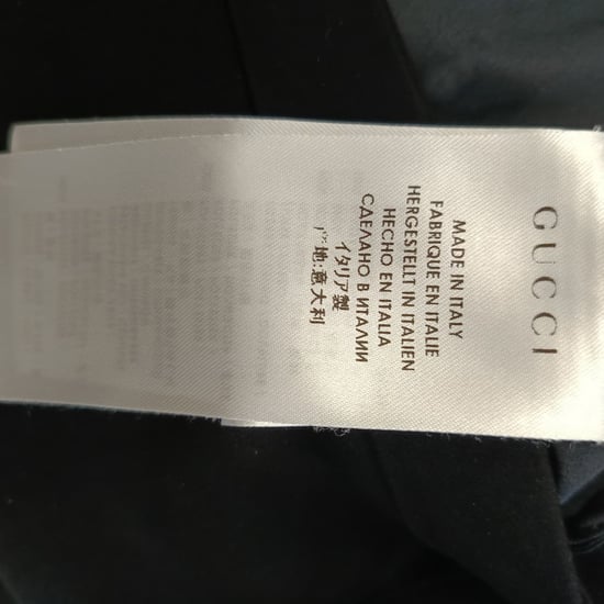Gucci Midirock mit Gürtel aus schwarzem Polyester - Image 5