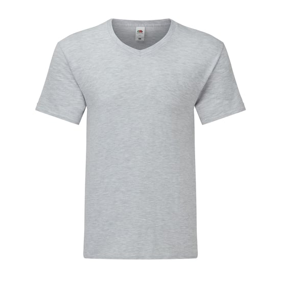 Fruit of the Loom - "Iconic 150" T-Shirt V-Ausschnitt für Herren (Grau meliert) - Image 1