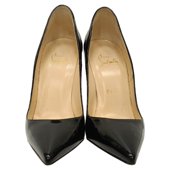 Christian Louboutin So Kate Pumps aus schwarzem Lackleder - Image 2