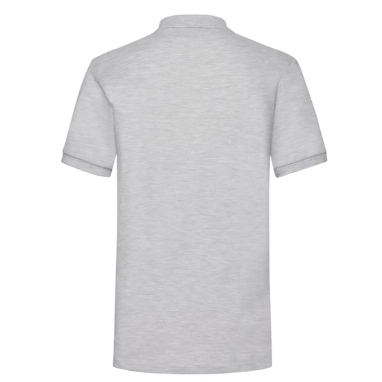Fruit of the Loom - "65/35" Poloshirt für Herren (Grau meliert) - Image 2