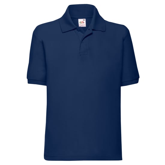Fruit of the Loom - "65/35" Poloshirt für Kinder (Marineblau) - Image 1