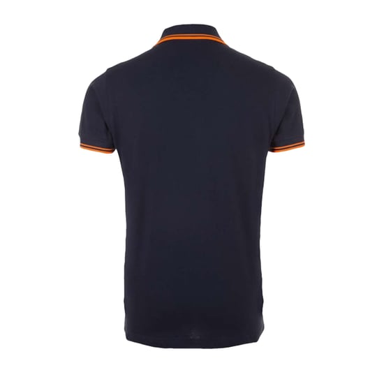 SOLS - "Pasadena" Poloshirt für Herren (Dunkelblau/Neon-Orange) - Image 2