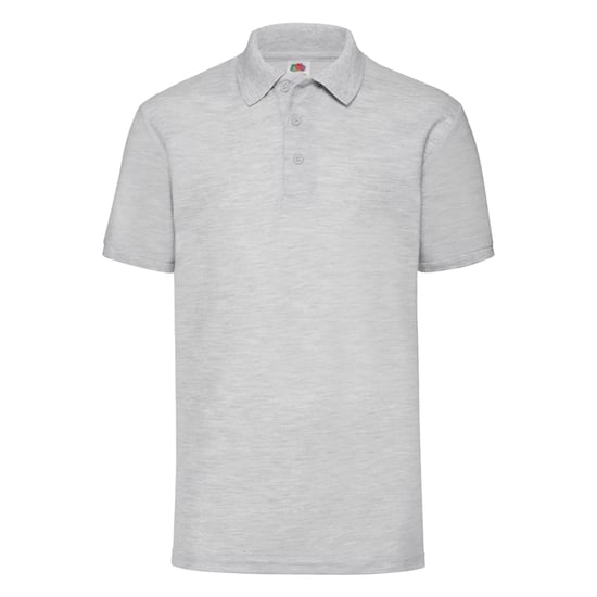 Fruit of the Loom - "65/35" Poloshirt für Herren (Grau meliert) - Image 1