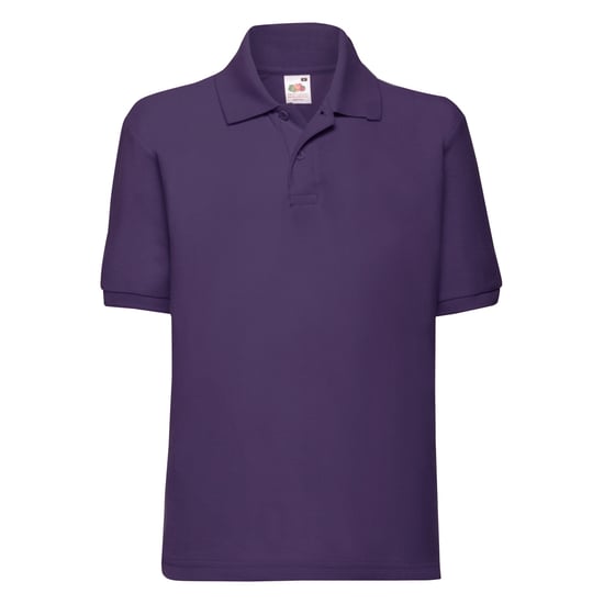 Fruit of the Loom - "65/35" Poloshirt für Kinder (Violett) - Image 1