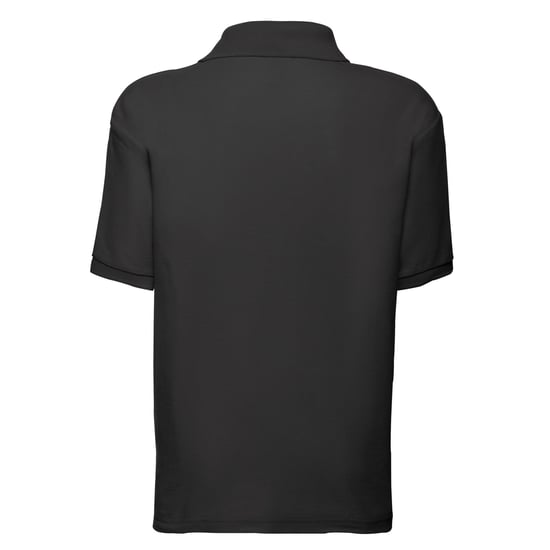 Fruit of the Loom - "65/35" Poloshirt für Kinder (Schwarz) - Image 2