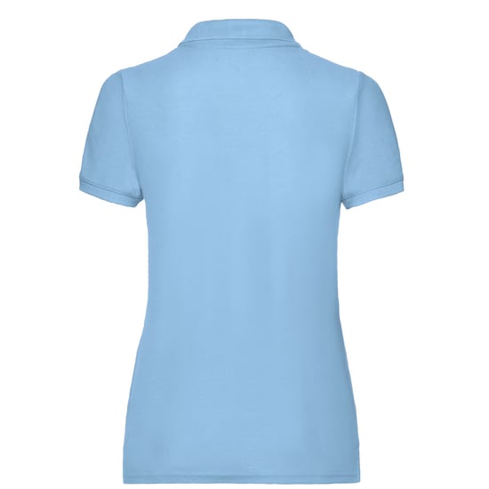 Fruit of the Loom - "65/35" Poloshirt für Damen (Himmelblau) - Image 2