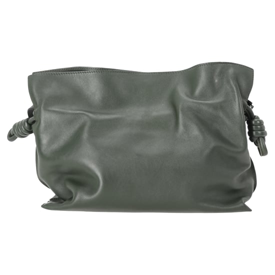 Loewe Medium Flamenco Clutch aus grünem Nappaleder - Image 3