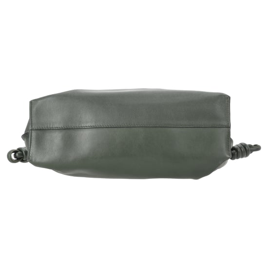 Loewe Medium Flamenco Clutch aus grünem Nappaleder - Image 5