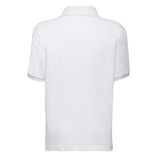 Fruit of the Loom - "65/35" Poloshirt für Kinder (Weiß) - Image 2