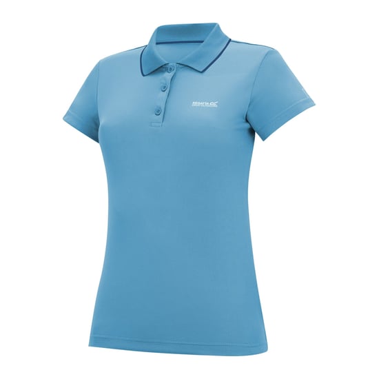 Regatta - "Maverick V" Poloshirt für Damen (gewaschenes Denim) - Image 3