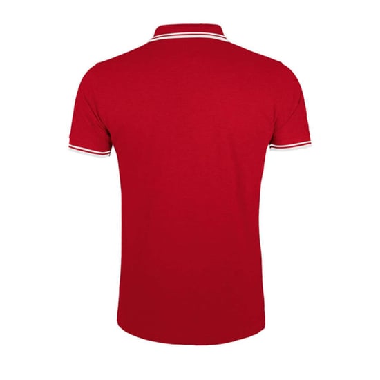 SOLS - "Pasadena" Poloshirt für Herren (Rot/Weiß) - Image 2