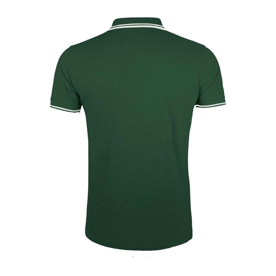 SOLS - "Pasadena" Poloshirt für Herren (Tannengrün/Weiß) - Image 2