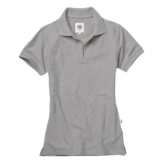 CG Workwear - "Susa" Poloshirt für Damen (Silber) - Image 1
