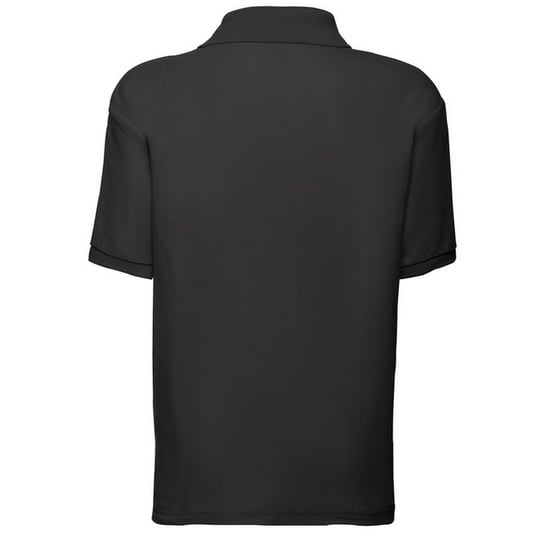 Fruit of the Loom - "65/35" Poloshirt für Kinder (Schwarz) - Image 2