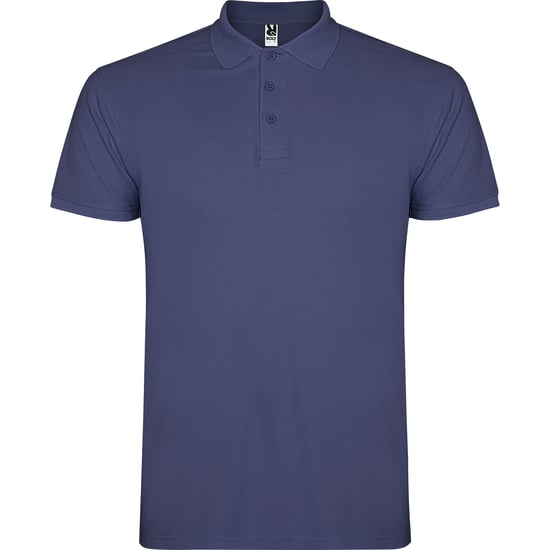 Roly - "Star" Poloshirt für Herren (Jeansblau) - Image 1