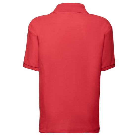 Fruit of the Loom - "65/35" Poloshirt für Kinder (Rot) - Image 2