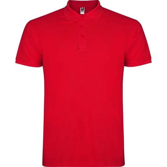 Roly - "Star" Poloshirt für Herren (Rot) - Image 1