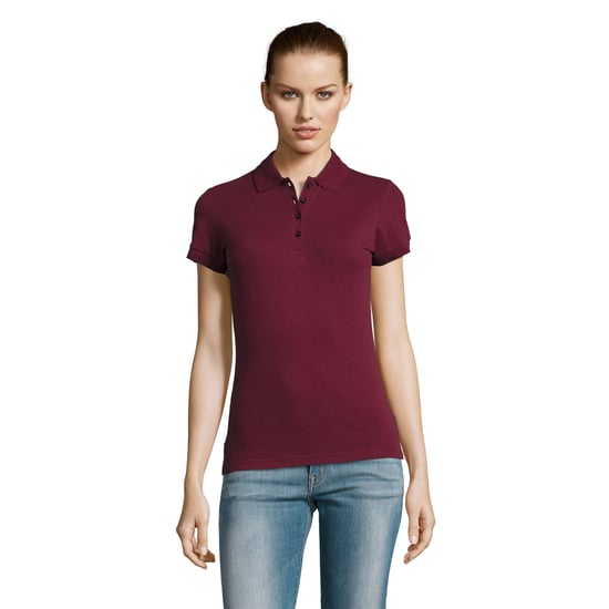 SOLS - "Passion" Poloshirt für Damen (Burgunderrot) - Image 1