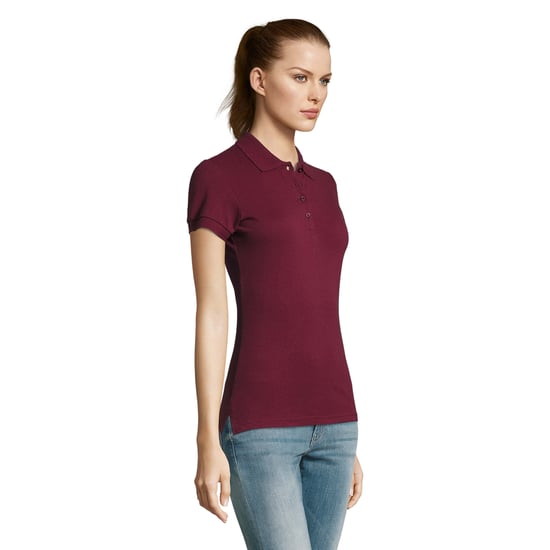 SOLS - "Passion" Poloshirt für Damen (Burgunderrot) - Image 3