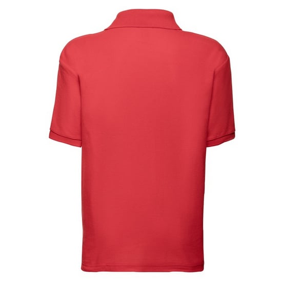 Fruit of the Loom - "65/35" Poloshirt für Kinder (Rot) - Image 2