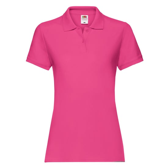 Fruit of the Loom - "Premium" Poloshirt für Damen (Fuchsie) - Image 1