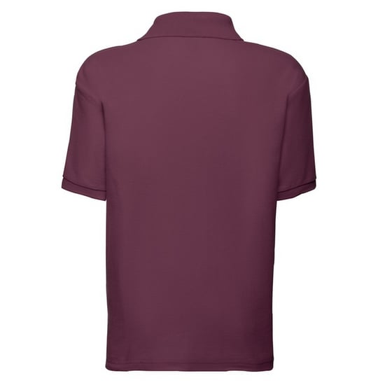 Fruit of the Loom - "65/35" Poloshirt für Kinder (Burgunderrot) - Image 2