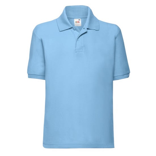 Fruit of the Loom - "65/35" Poloshirt für Kinder (Himmelblau) - Image 1