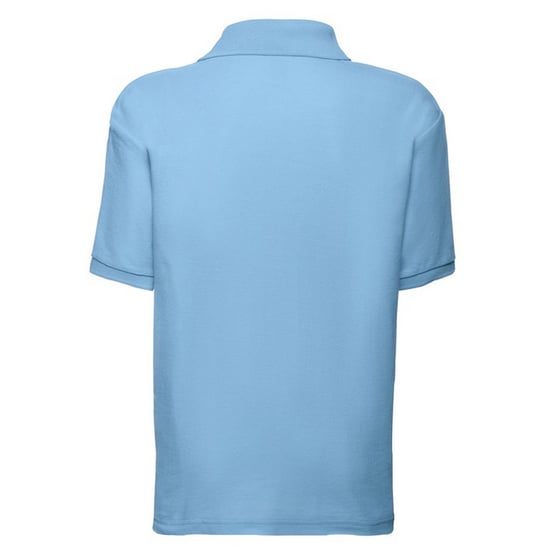 Fruit of the Loom - "65/35" Poloshirt für Kinder (Himmelblau) - Image 2