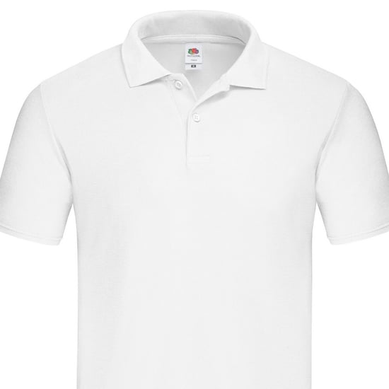 Fruit of the Loom - "Original" Poloshirt für Herren (Weiß) - Image 2