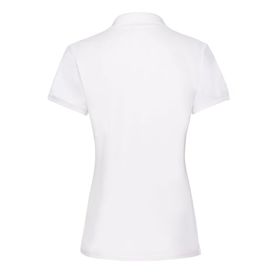Fruit of the Loom - "Premium" Poloshirt für Damen (Weiß) - Image 2