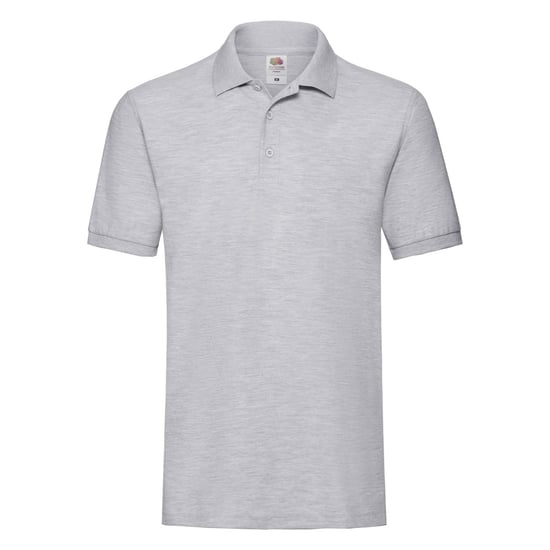 Fruit of the Loom - "Premium" Poloshirt für Herren (Grau meliert) - Image 1