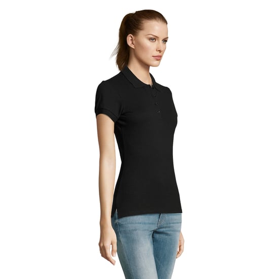 SOLS - "Passion" Poloshirt für Damen (Schwarz) - Image 3