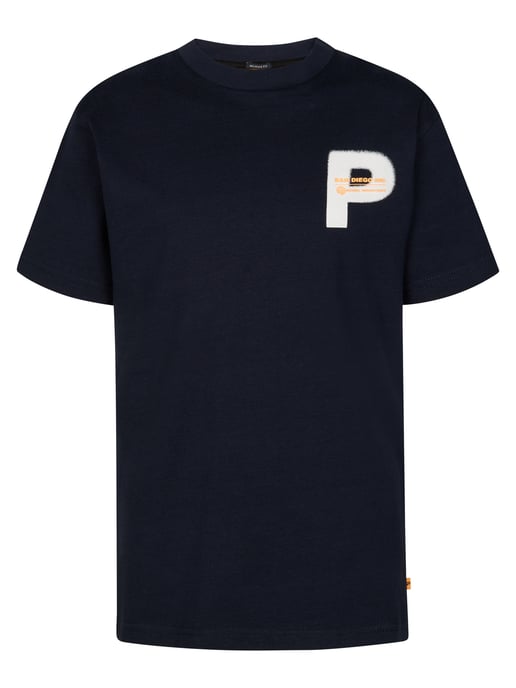 Petrol Industries - Bedrucktes Jersey T-Shirt Bandolera Boys - Blau - Image 1