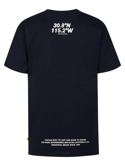 Petrol Industries - Bedrucktes Jersey T-Shirt Bandolera Boys - Blau - Image 2