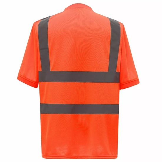Yoko - T-Shirt Signalkleidung für Herren - Sicherheit (Orange) - Image 2