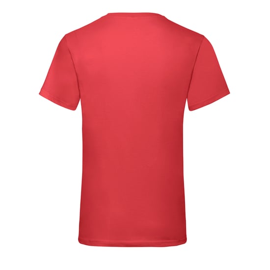 Fruit of the Loom - "Valueweight" T-Shirt V-Ausschnitt für Herren (Rot) - Image 2