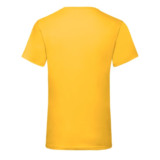 Fruit of the Loom - "Valueweight" T-Shirt V-Ausschnitt für Herren (Sonnenblume) - Image 2