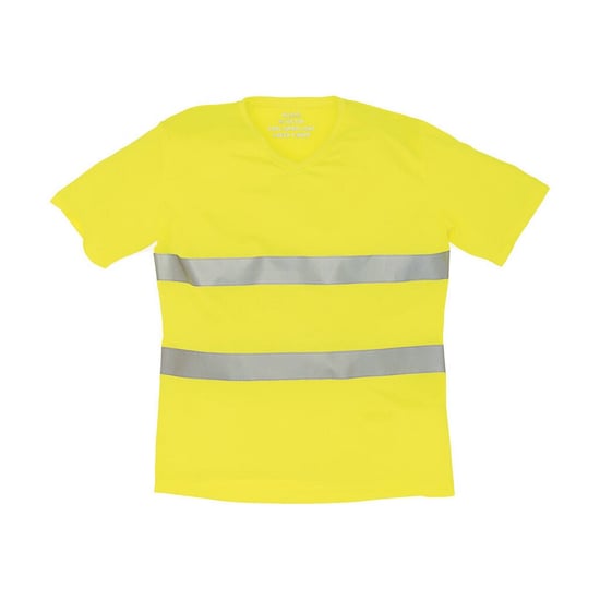 Yoko - "Fluo" T-Shirt V-Ausschnitt für Herren (Gelb) - Image 1