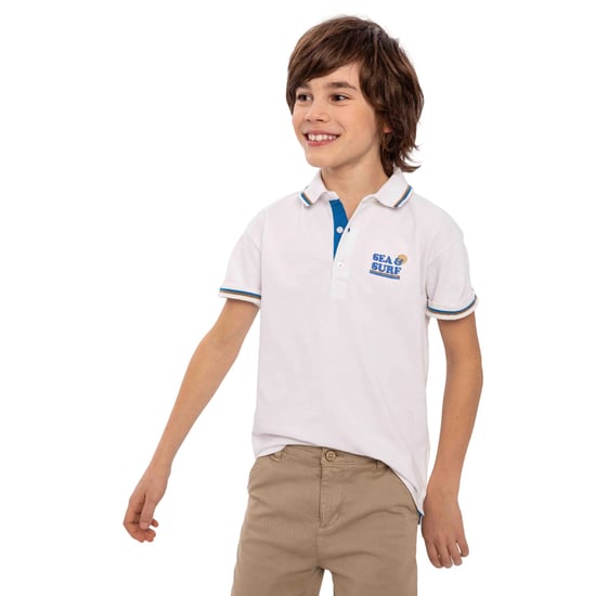 Minoti - Poloshirt für Jungen (Weiß) - Image 4