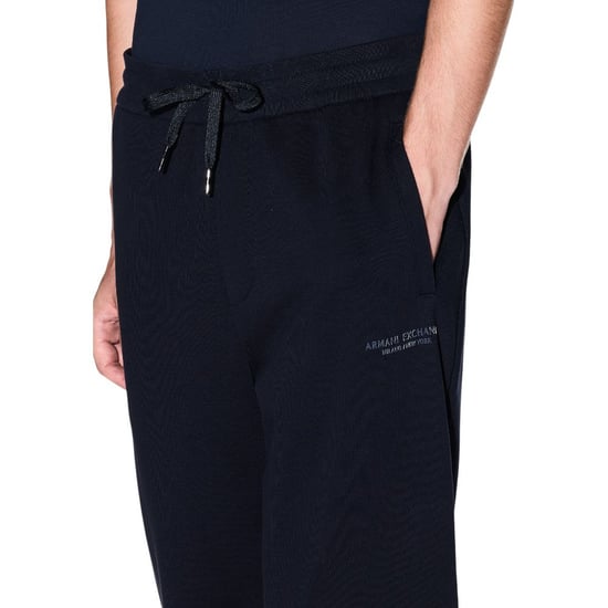 Armani Exchange Blaue Baumwoll-Jogginghosen (Trainingshosen) - Image 4