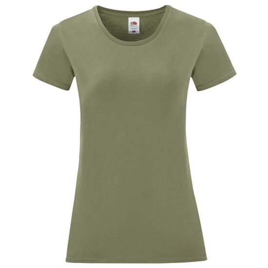Fruit of the Loom - "Iconic" T-Shirt für Damen, Gekämmte Baumwolle (Klassisch Olivgrün) - Image 1