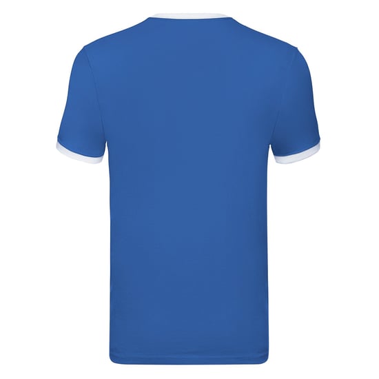 Fruit of the Loom - "Ringer" T-Shirt für Herren (Königsblau/Weiß) - Image 2