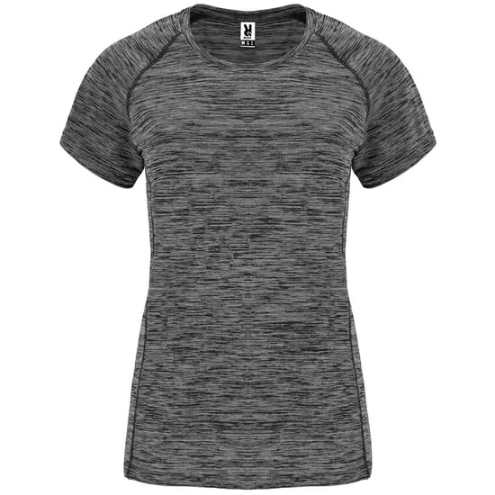 Roly - "Austin" T-Shirt für Damen (Schwarze Melange) - Image 1