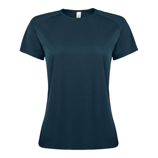 SOLS - "Sporty" T-Shirt für Damen Raglanärmel (Petrolblau) - Image 1