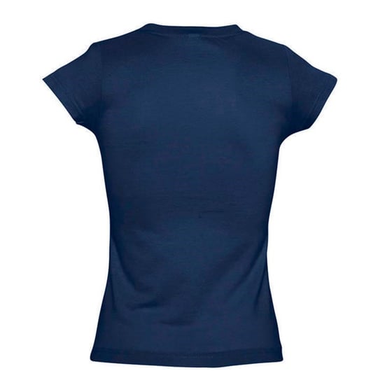 SOLS - "Moon" T-Shirt V-Ausschnitt für Damen (Dunkelblau) - Image 2