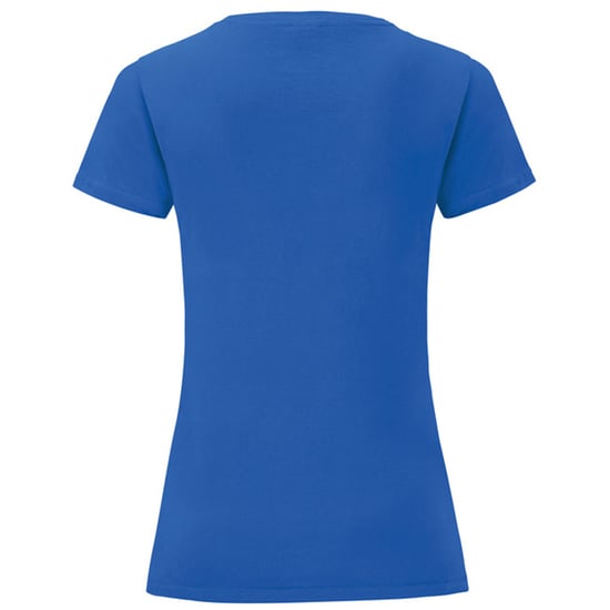 Fruit of the Loom - "Iconic" T-Shirt für Damen, Gekämmte Baumwolle (Königsblau) - Image 2