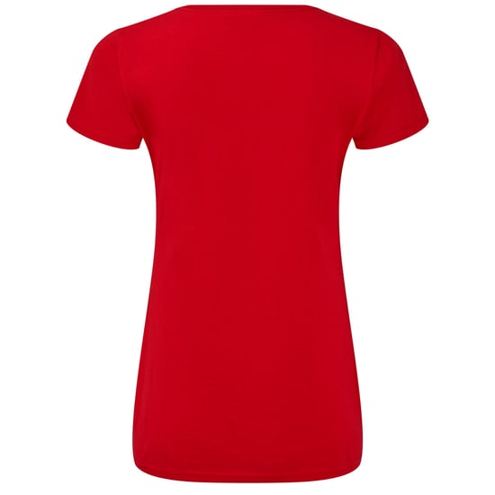 Fruit of the Loom - "Iconic" T-Shirt V-Ausschnitt für Damen (Rot) - Image 2