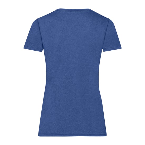 Fruit of the Loom - "Valueweight" T-Shirt für Damen (Retro Heather Royal) - Image 3