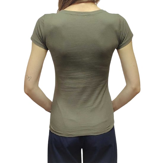 Liu Jo - T-Shirt für Damen, Schmal (Grün) - Image 2
